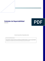 Estándar de Reportabilidad: DIR-SSO-004