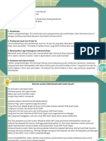 Green and Yellow Illustrative Science Blank Landscape Page Border A4 Document