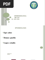 Epidemiologia MP - 113: MSC: Julia R. Solano