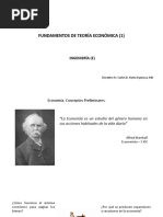 Ing Econ 1 - Fundamentos de Teoría Económica