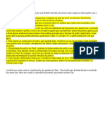 Notas para Resolução Dos Exercícios