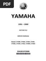 Yamaha: Service Manual