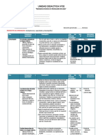 Unidad Didáctica - 1°