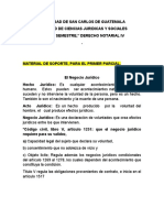 Material de Apoyo Derecho Notarial Iv Primer Parcial