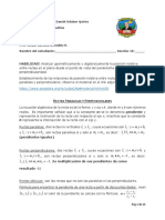 Habilidad Analizar Geométricamente y Algebraicamente La Posición Relativa