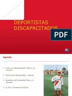 Tema Deportistas Discapacitados