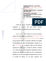 AMPARO DIRECTO: 110/2020. Quejosas:: V I S T O, para Resolver El Juicio de Amparo