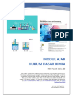 Modul Ajar Hukum Dasar Kimia: IKM Fase E Kelas 10