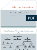 Electron-Electron Interactions: Dragica Vasileska