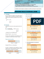 Semana 01 Numeros Racionales 2do