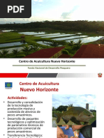 Centro de Acuicultura Nuevo Horizonte: Fondo Nacional de Desarrollo Pesquero