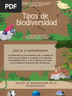 Biodiversidad y Tipos de Biodiversidad