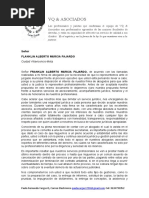 Contrato de Honorarios