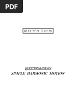 Simple Harmonic Motion (QB)