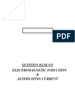 Electromagnetic Induction & Alternating Current (QB) Wa