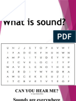 What Is Sound?