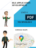 Mobile Application Development: Unit-V