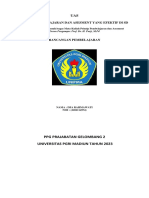 Prinsip Pembelajaran Dan Asesment Yang Efektif Di SD: PPG Prajabatan Gelombang 2 Universitas Pgri Madiun Tahun 2023