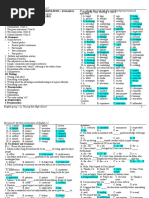 Revision For The First Examination