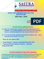 TSC-TCR and STATCOM