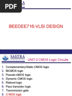 Unit-2 - Clocked CMOS Logic