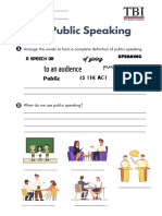 Presentation Worksheet