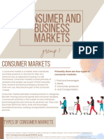 Group 1 Consumer and Business Markets