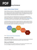 Design Thinking Workbook and Presentation - Tagged 2