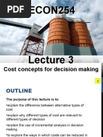 ECON254 Lecture3 Costs-Supply