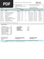 Certificate of Registration Registration No:: Code Subject Unit Class Days Time Room Faculty