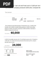 VC/unit 5 Unit Produced 3000 15,000 Times 12 Yung FC/month Kasi Total Cost For The Year Hanap FC Per Month 10,000 12 120,000 135,000 TOTAL COST