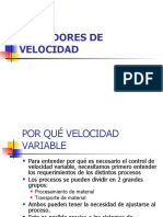 Variadores de Velocidad Nuevo