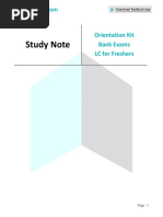 Bank Exams LC Orientation Kit