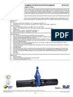 Vanne Opercule À Embouts Pehd Électrosoudables 36/70-031: FAH, PEHD À Liseré Bleu SDR 11, PN16