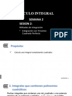 Semana 02 - S2 - Trinomio Cuadrado Perfecto