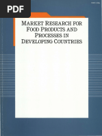 Market Research For Food Products and Processes in Developing Countries