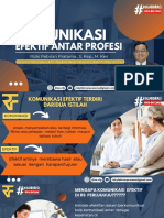 Komunikasi Efektif Antar Profesi 