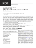 Patterns of Postural Assymetry in Infants