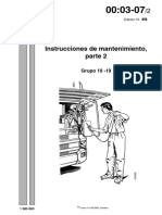 Instrucciones de Mantenimiento, Parte 2: Edición 10