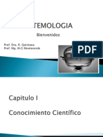 EPISTEMOLOGIA 1 Conocimiento Cientifico