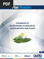 Plan Maestro Gestión Integral de Residuos