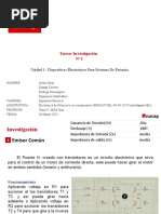 Ingenieria Electrica: Tareas Investigación N°2