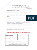 Actividad 1 Definición Tema y Producto de Investigación