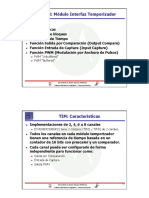 TIM: Módulo Interfaz Temporizador: PWM "Unbuffered" PWM "Buffered"