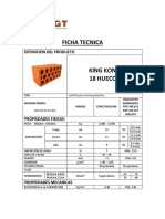 Ficha Tecnica Ladrillo 18 Huecos-Lagt