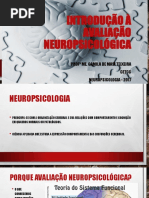 Introdução À Avaliação Neuropsicológica: Prof Me. Camila de Masi Teixeira Cetcc Neuropsicologia - 2017