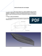 Representación de Las Formas de Un Buque