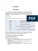 2.4. Manejo de Puertos Digitales Puertos de Entrada-Salida