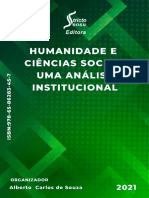 Humanidades e Ciências Sociais Uma Análise Institucional