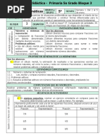 Plan 5to Grado - Bloque 3 Matemáticas (2016-2017)